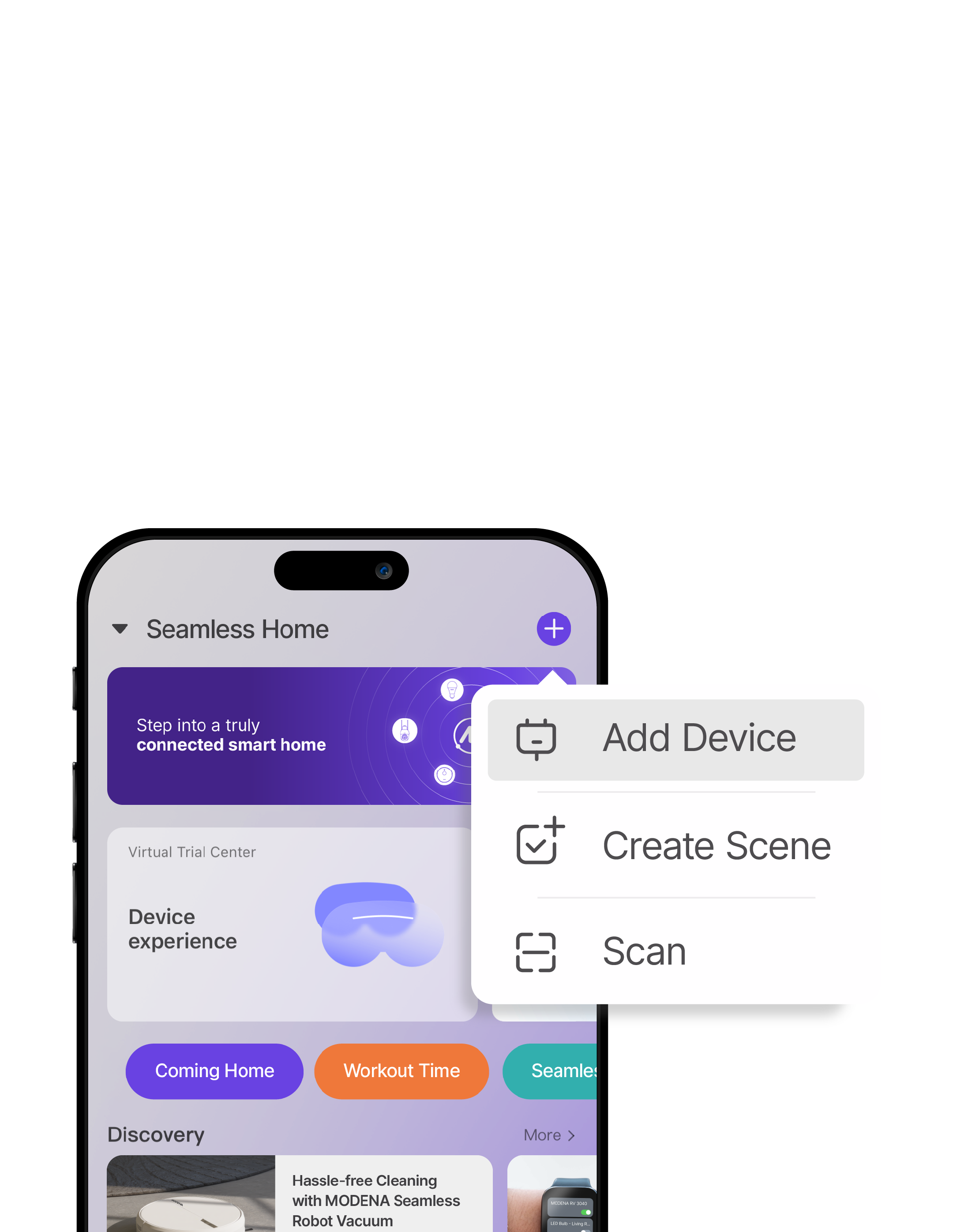Modena App Smart Home App - Control your home with ease.
